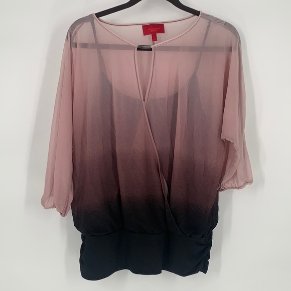 Jennifer Lopez Tops - Jennifer Lopez ombré blouse large